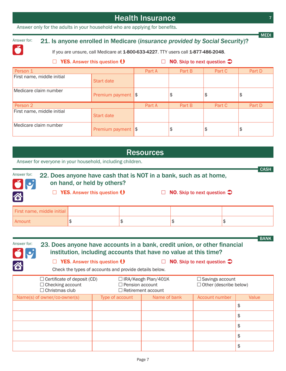 Form 202 Application for Benefits - Vermont, Page 9
