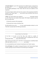 &quot;Commercial Rental Agreement Template&quot; - Hawaii, Page 2