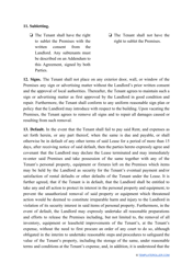 Commercial Rental Agreement Template - Louisiana, Page 7