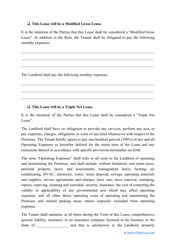 Commercial Rental Agreement Template - Massachusetts, Page 4