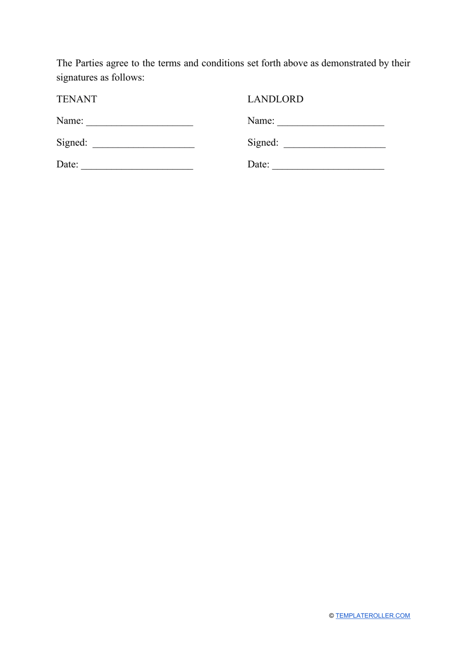 Commercial Rental Agreement Template - Massachusetts, Page 9