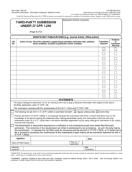 Form PTO/SB/429 Third-Party Submission Under 37 Cfr 1.290, Page 2