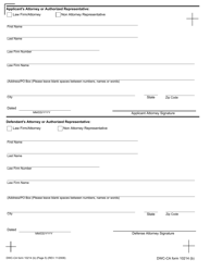 DWC-CA Form 10214(B) Stipulations With Request for Award (Death Case) - California, Page 5