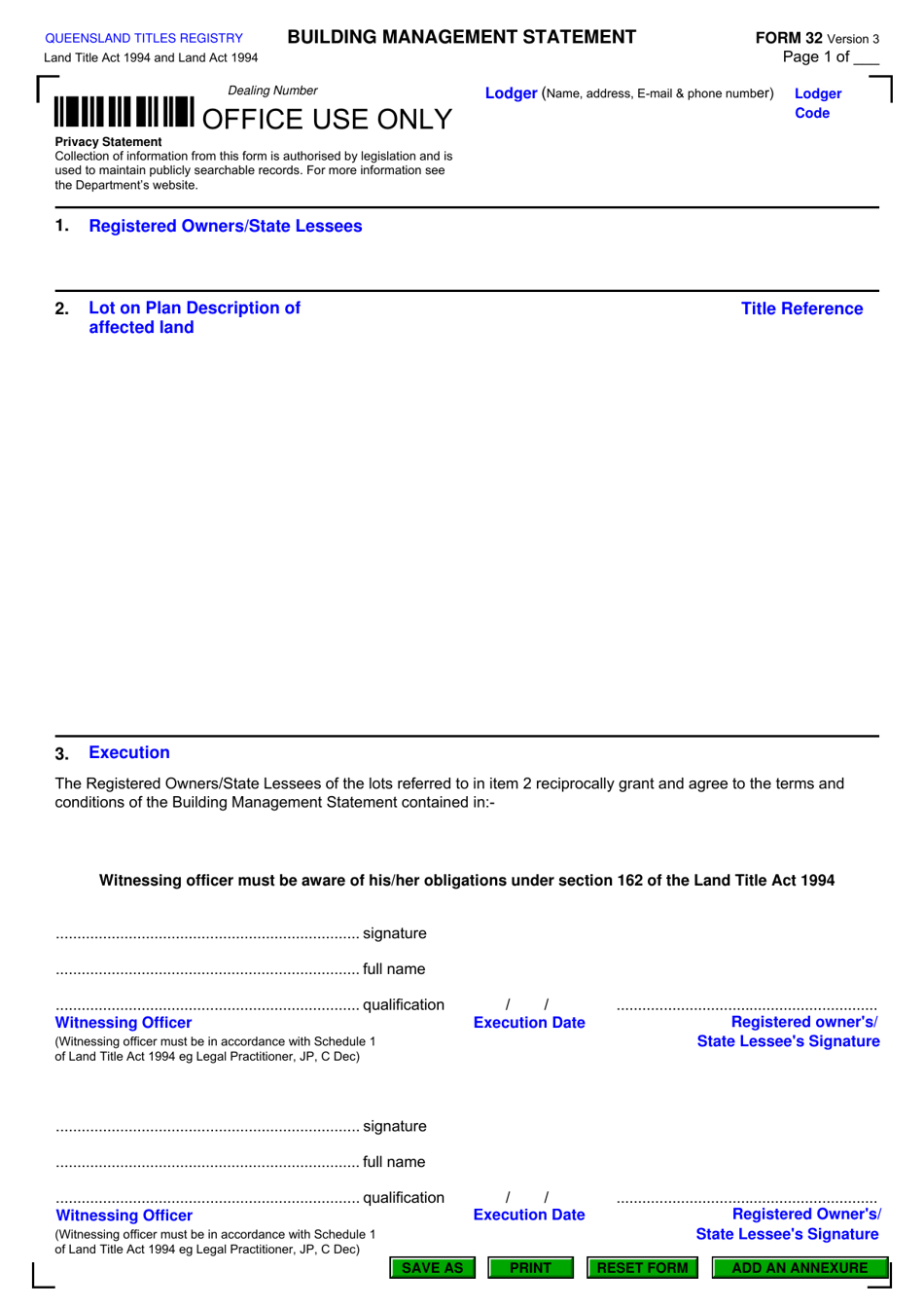 Form 32 Fill Out Sign Online And Download Fillable PDF Queensland form-32-fill-out-sign-online-and-download-fillable-pdf-queensland