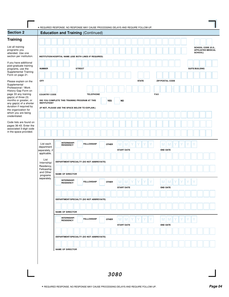 Provider Application - Kansas, Page 4