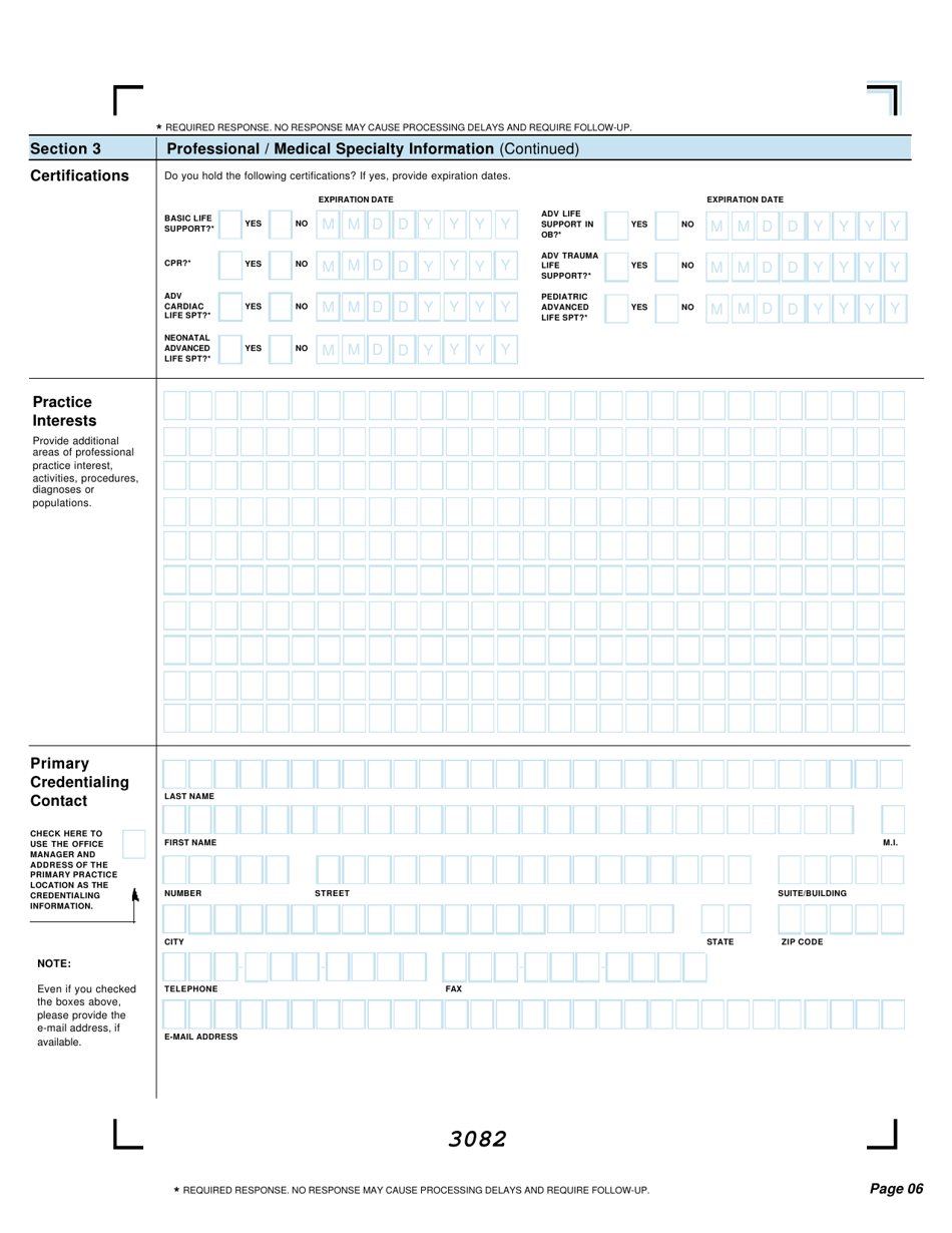 Provider Application - Kansas, Page 6