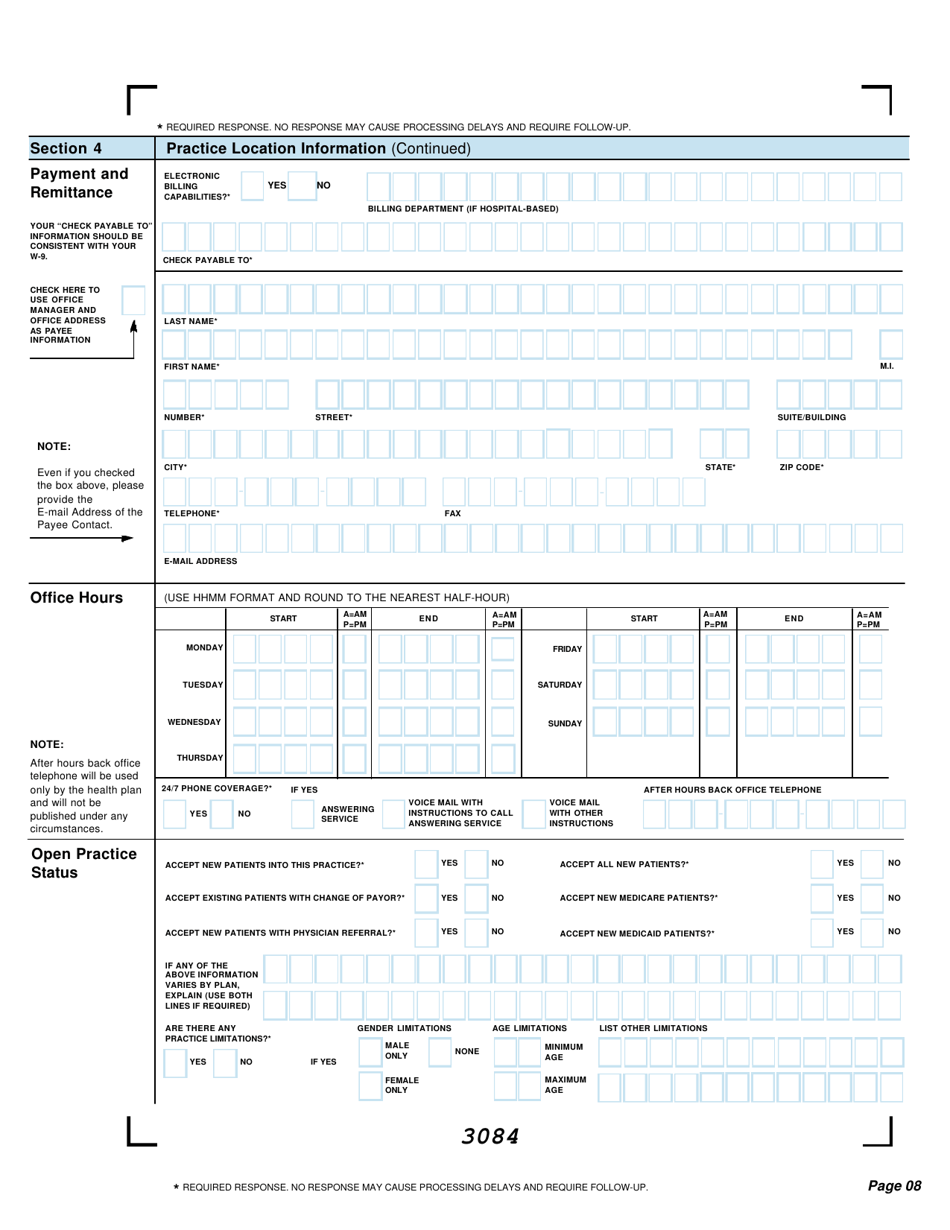 Provider Application - Kansas, Page 8