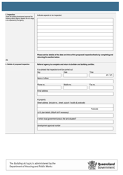 Form 60 Notice to Referral Agency to Inspect - Queensland, Australia, Page 2