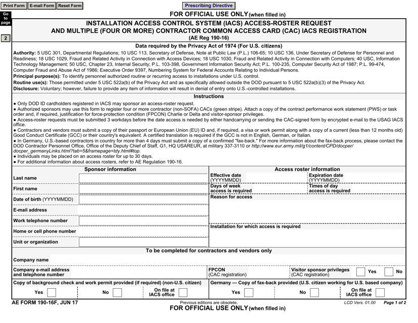 ae-form-190-16f-download-fillable-pdf-or-fill-online-installation