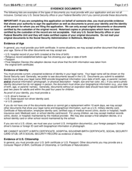 Form SS-5-FS Application for a Social Security Card, Page 2
