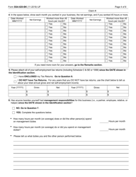 Form SSA-820-BK Social Security Administration Retirement, Survivors, and Disability Insurance, Page 4