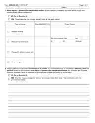 Form SSA-820-BK Social Security Administration Retirement, Survivors, and Disability Insurance, Page 5