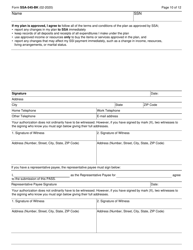 Form SSA-545-BK Plan to Achieve Self-support (Pass), Page 10