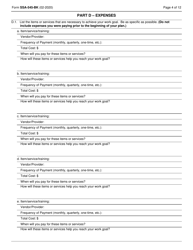 Form SSA-545-BK Plan to Achieve Self-support (Pass), Page 4