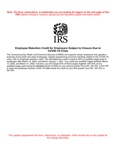IRS Form 941-SS  Printable Pdf
