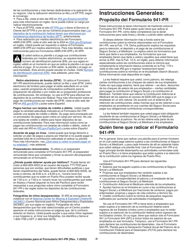 Instrucciones para IRS Formulario 941-PR Planilla Para La Declaracion Federal Trimestral Del Patrono (Spanish), Page 3