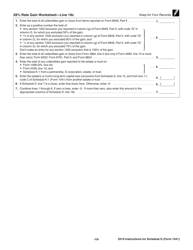 Instructions for IRS Form 1041 Schedule D Capital Gains and Losses, Page 10