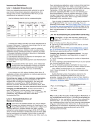 Instructions for IRS Form 1040-X Amended U.S. Individual Income Tax Return, Page 12