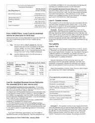 Instructions for IRS Form 1040-X Amended U.S. Individual Income Tax Return, Page 13