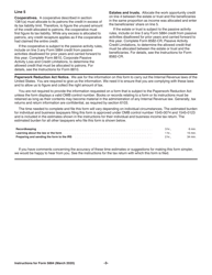 Instructions for IRS Form 5884 Work Opportunity Credit, Page 3