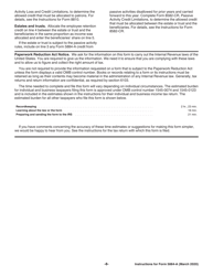 Instructions for IRS Form 5884-A Employee Retention Credit, Page 8