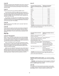 Instructions for IRS Form 8829 Expenses for Business Use of Your Home, Page 5