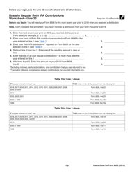 Instructions for IRS Form 8606 Nondeductible Iras, Page 10