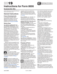 Instructions for IRS Form 8606 Nondeductible Iras