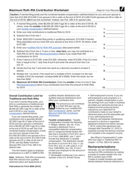 Instructions for IRS Form 8606 Nondeductible Iras, Page 3