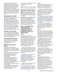 Instructions for IRS Form 8606 Nondeductible Iras, Page 6