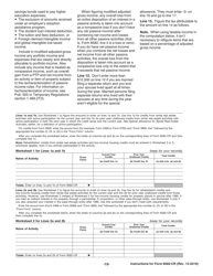 Instructions for IRS Form 8582-CR Passive Activity Credit Limitations, Page 10