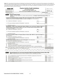 Instructions for IRS Form 8582-CR Passive Activity Credit Limitations, Page 7