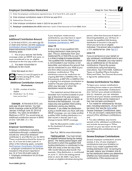 Instructions for IRS Form 8889 Health Savings Accounts (Hsas), Page 5