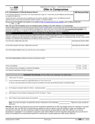 IRS Form 656 Offer in Compromise, Page 2