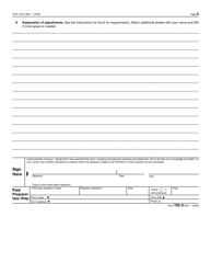 IRS Form 720-X Amended Quarterly Federal Excise Tax Return, Page 2