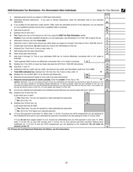 IRS Form 1040-ES (NR) U.S. Estimated Tax for Nonresident Alien Individuals, Page 7