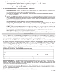 Form MV-15PREED Application for Access to DMV&#039;s Portal to Registration Electronic Enforcement &amp; Display (Preed) - New York, Page 3