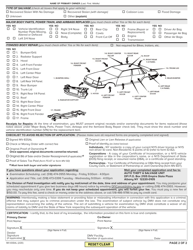 Form MV-83SAL Salvage Examination/Title Application - New York, Page 2