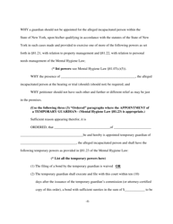 Order to Show Cause to Appoint Guardian - Nassau County, New York, Page 4