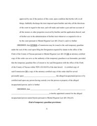 Order to Show Cause to Appoint Guardian - Nassau County, New York, Page 5