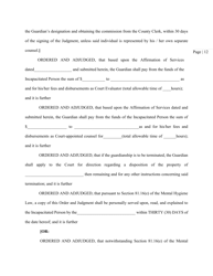 Order and Judgement Appointing Guardian - Nassau County, New York, Page 14