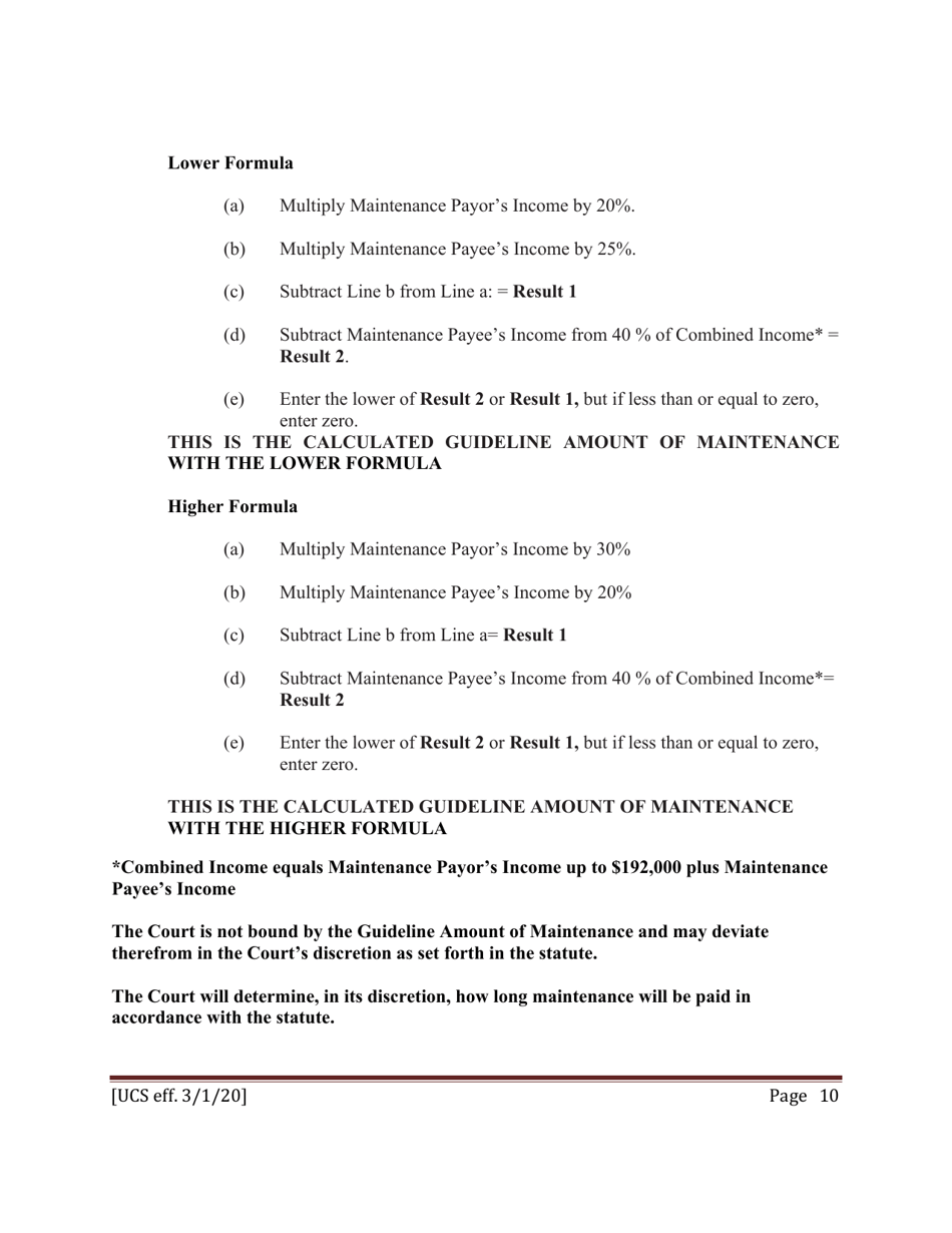 Preliminary Conference Stipulation / Order Contested Matrimonial - New York, Page 10