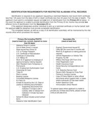 Form ADPH-HS-103 &quot;Application to Request an Alabama Birth Certificate After Surrogate Birth&quot; - Alabama, Page 2