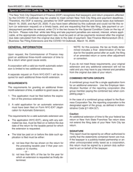 Form NYC-EXT.1 Application for Additional Extension - New York City, Page 2