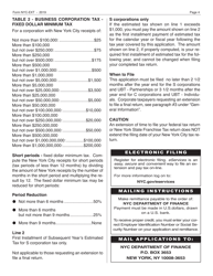 Form NYC-EXT Application for Automatic Extension of Time to File Business Income Tax Returns - New York City, Page 4