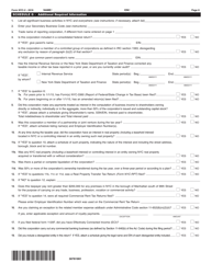 Form NYC-2 Business Corporation Tax Return - New York City, Page 8