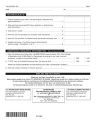 Form NYC-4S-EZ General Corporation Tax Return - New York City, Page 2