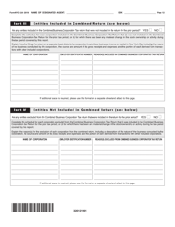 Form NYC-2A Combined Business Corporation Tax Return - New York City, Page 12