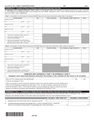 Form NYC-2A Combined Business Corporation Tax Return - New York City, Page 7
