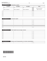 Form NYC-3A/B Subsidiary Detail Spreadsheet Attachment to Form Nyc-3a Combined General Corporation Tax Return - New York City, Page 4